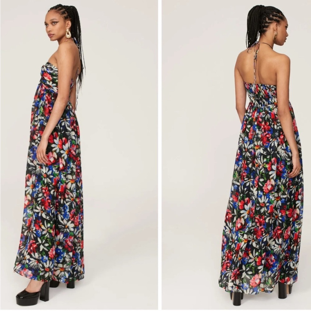 Ronny Kobo Avril Maxi Floral Maxi‎ Dress
